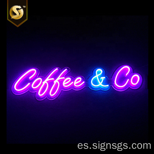 Letrero de neón decorativo Letrero LED Letras LED